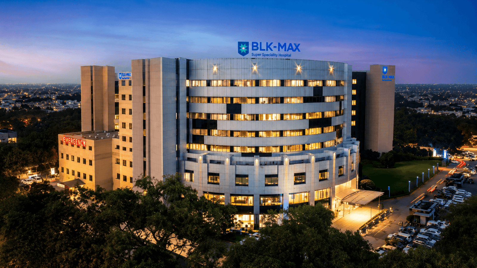 BLK-Max Super Speciality Hospital Building