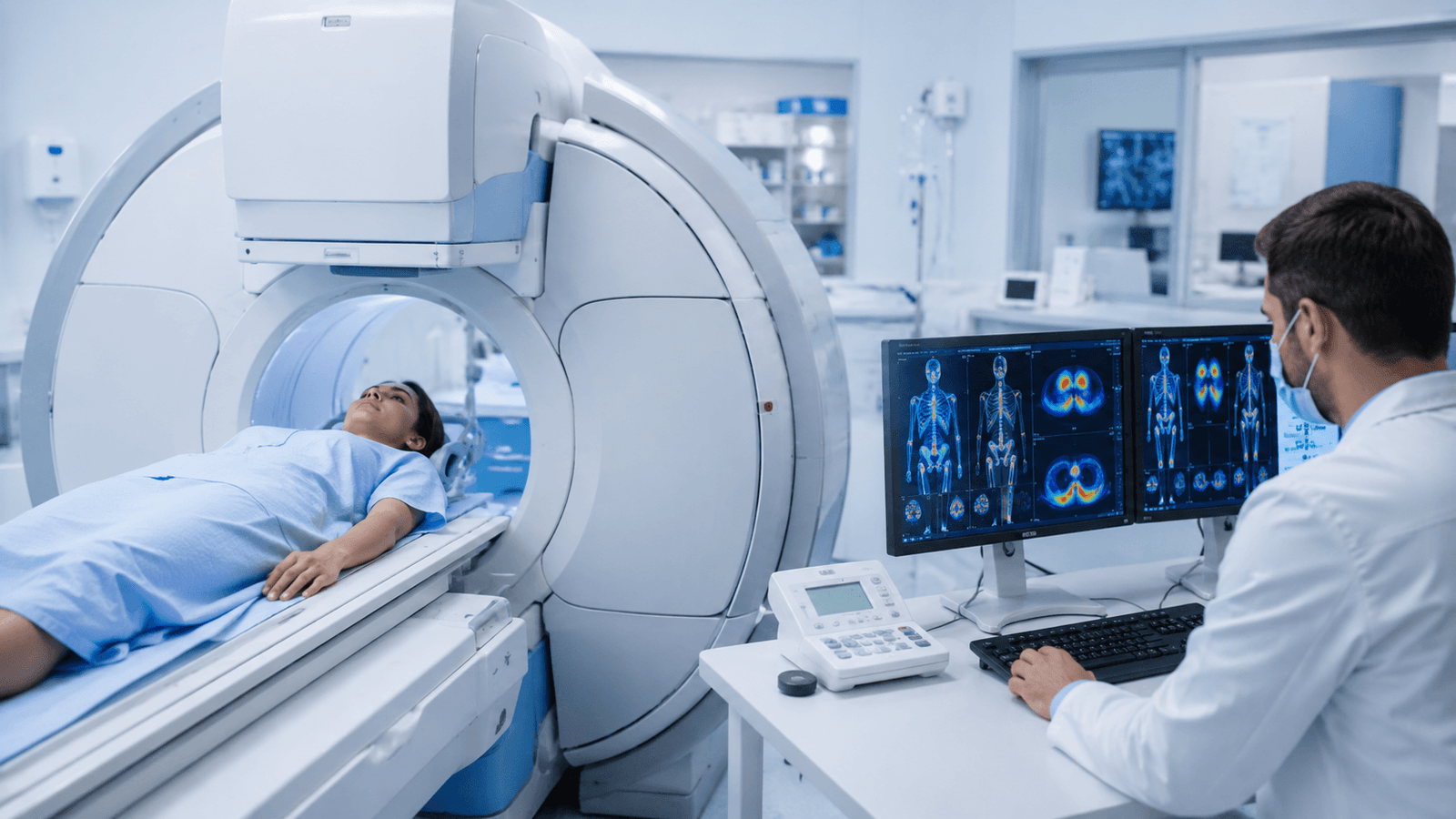 Best nuclear medicine specialist in India reviewing a scan