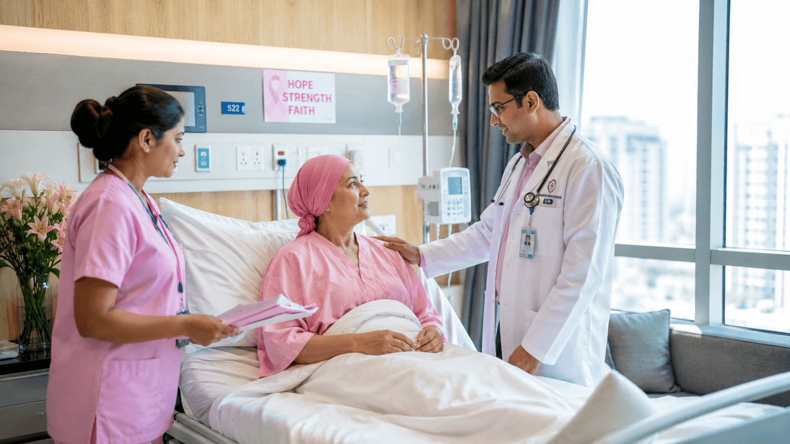 Affordable breast cancer treatment for international patients in India