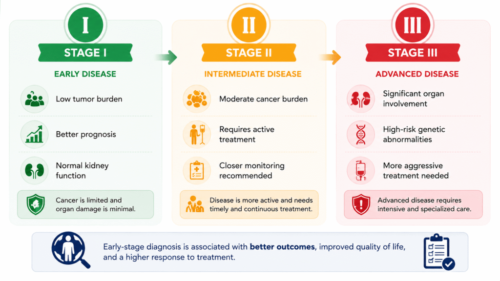 Stages of Multiple Myeloma 