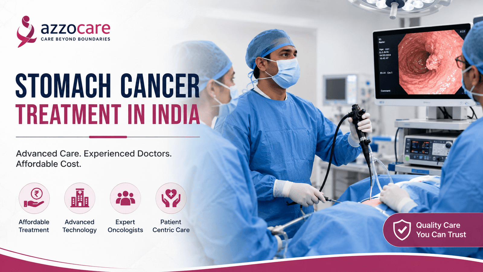 Stomach cancer treatment in India