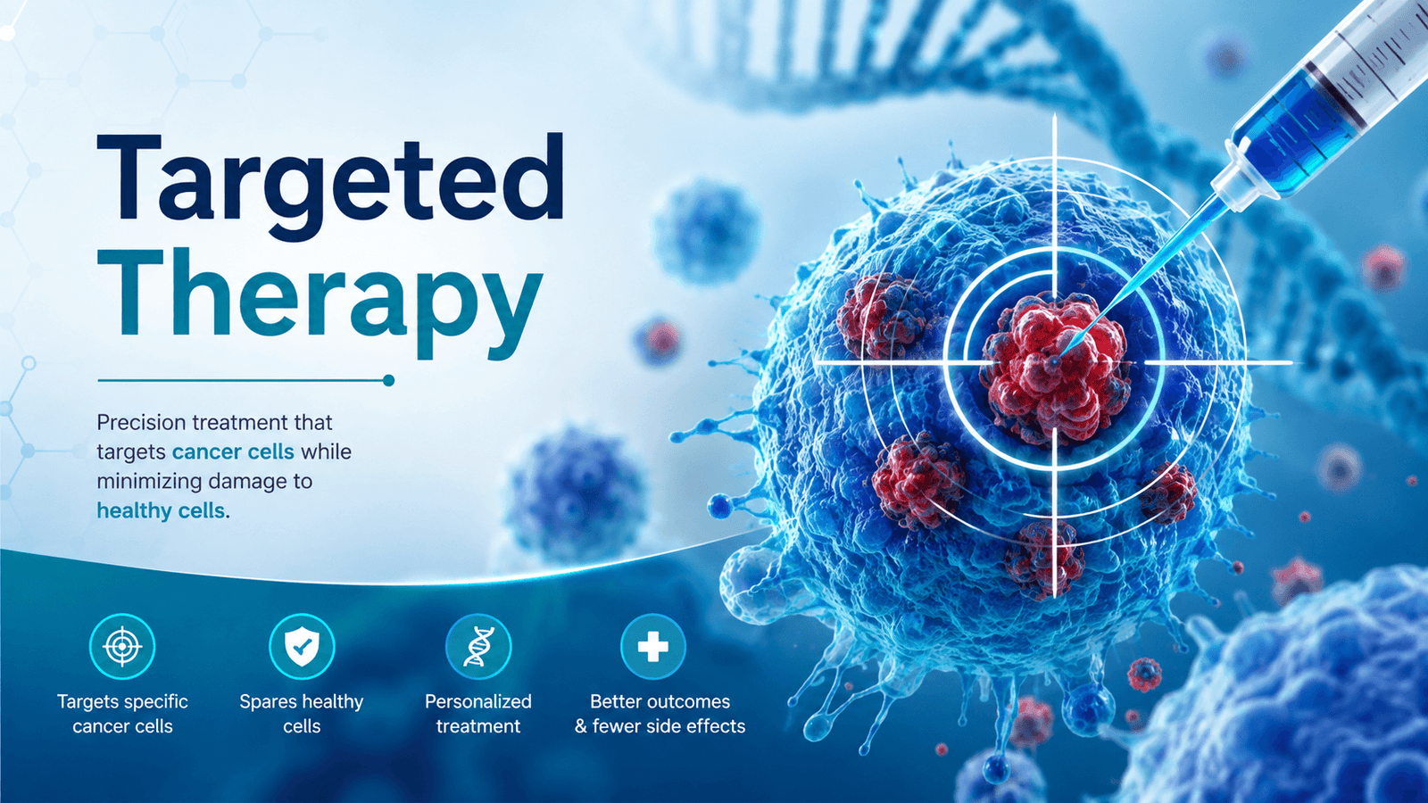 Oncologist reviewing genetic test results for targeted therapy eligibility with a patient in India