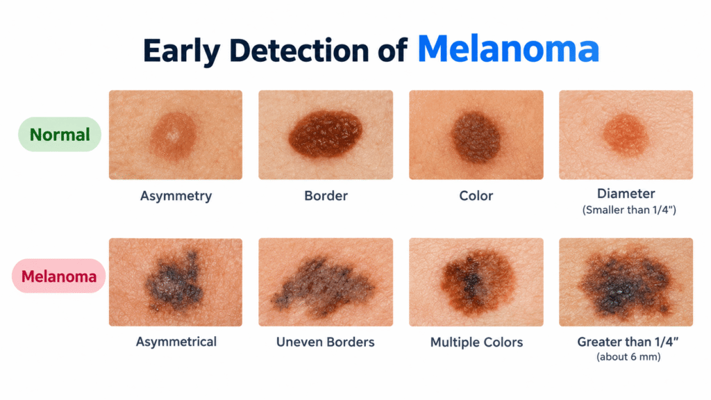 Signs and Symptoms of Melanoma Skin Cancer