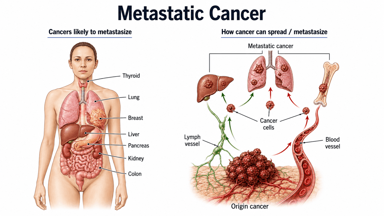 What does metastatic cancer mean