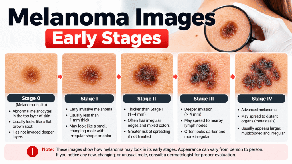 Melanoma Images Early Stages