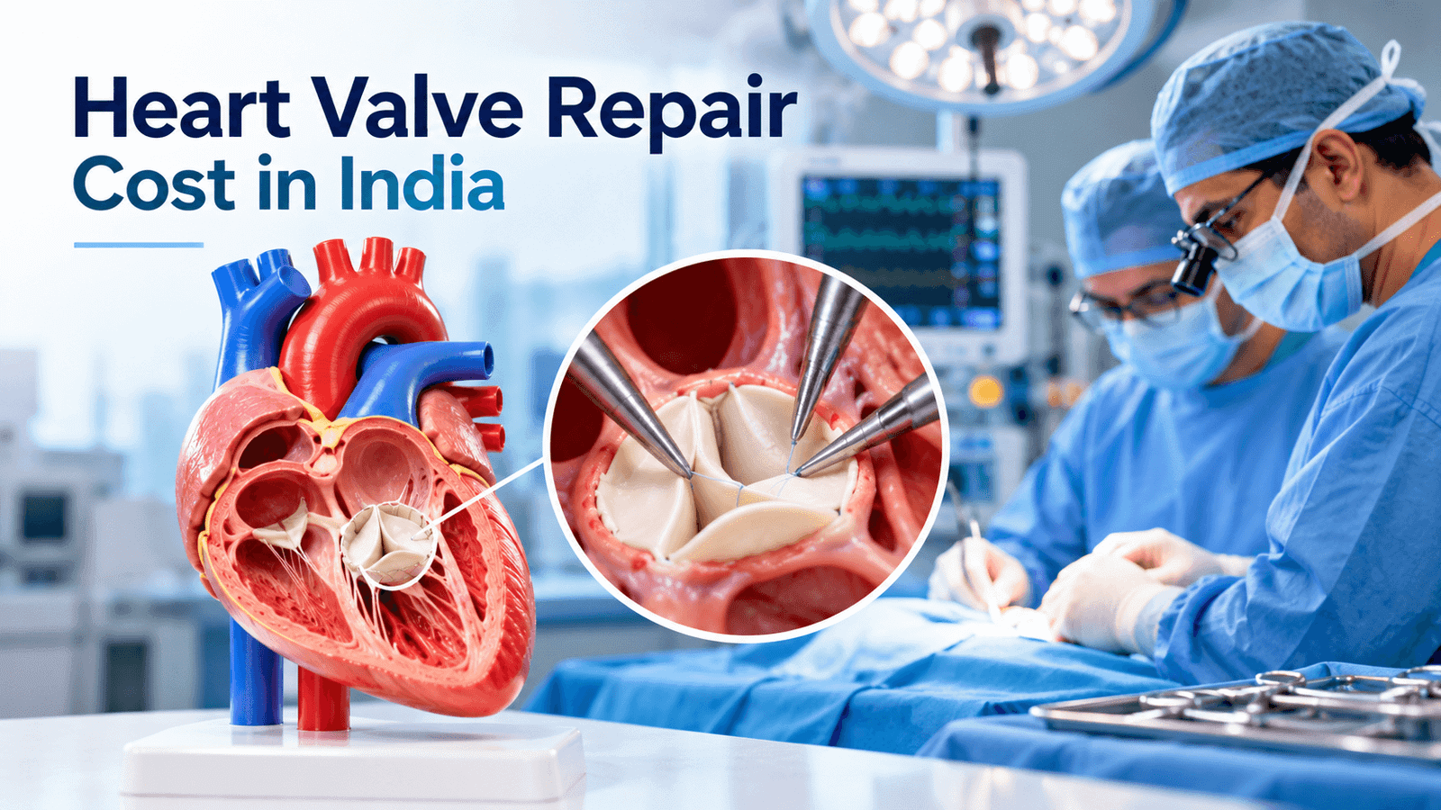 Heart valve repair cost in India