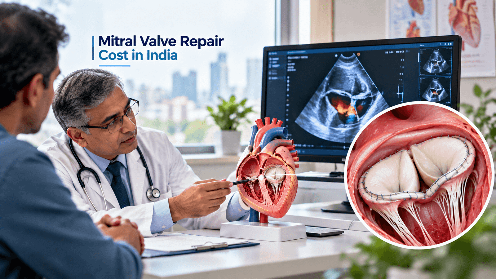 Mitral valve repair cost in India