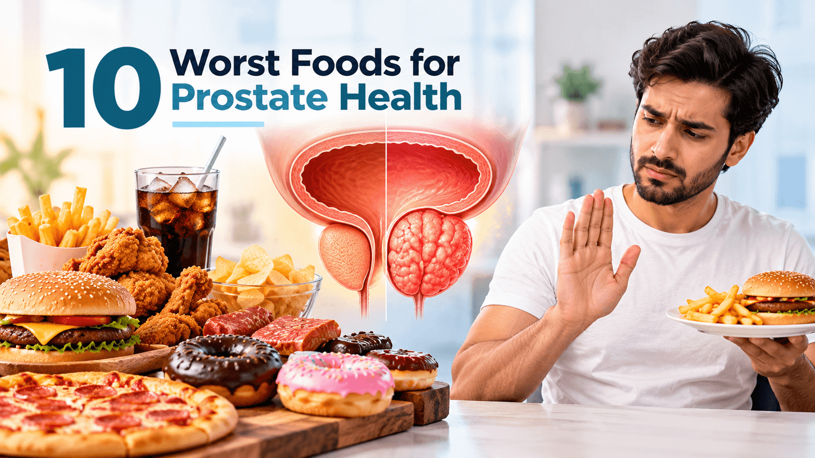 Ten Worst Foods for Prostate Health