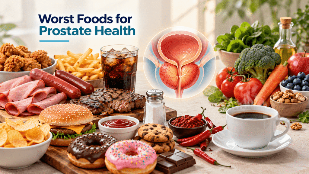 Ten Worst Foods for Prostate Health